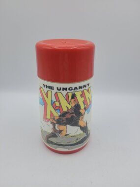 1992 Marvel The Uncanny X Men Aladdin Thermos Wolverine Magneto Cyclops